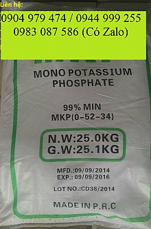 KH2PO4 , Mono kali phosphat , MKP , Monopotassium phosphate ,Potassium dihydrogen phosphate, phân bón , nông nghiệp